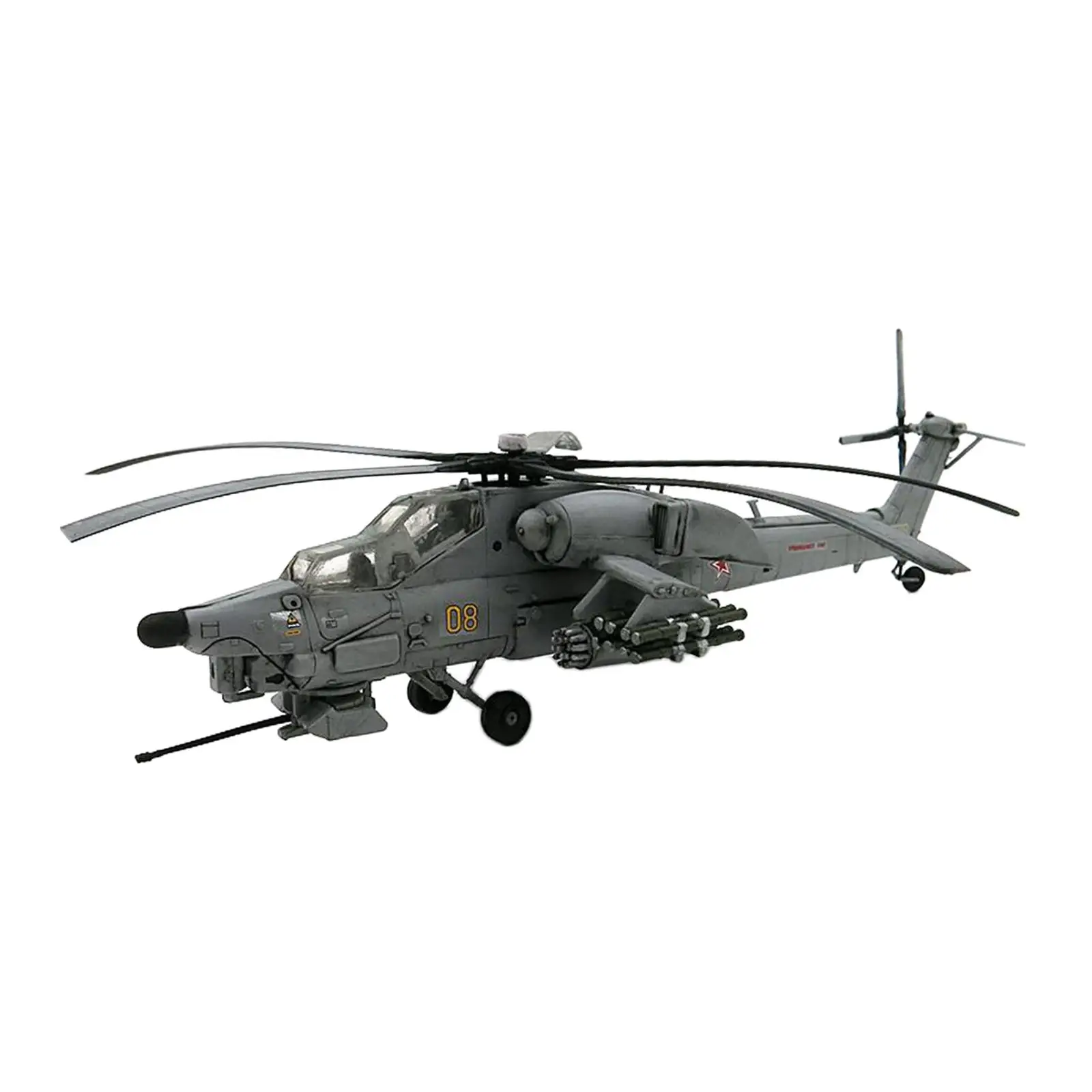 1/72 Scale Mi 28 Havoc Anti Tank Helicopter Model - Realistic Assembly Kit for Aviation Enthusiasts