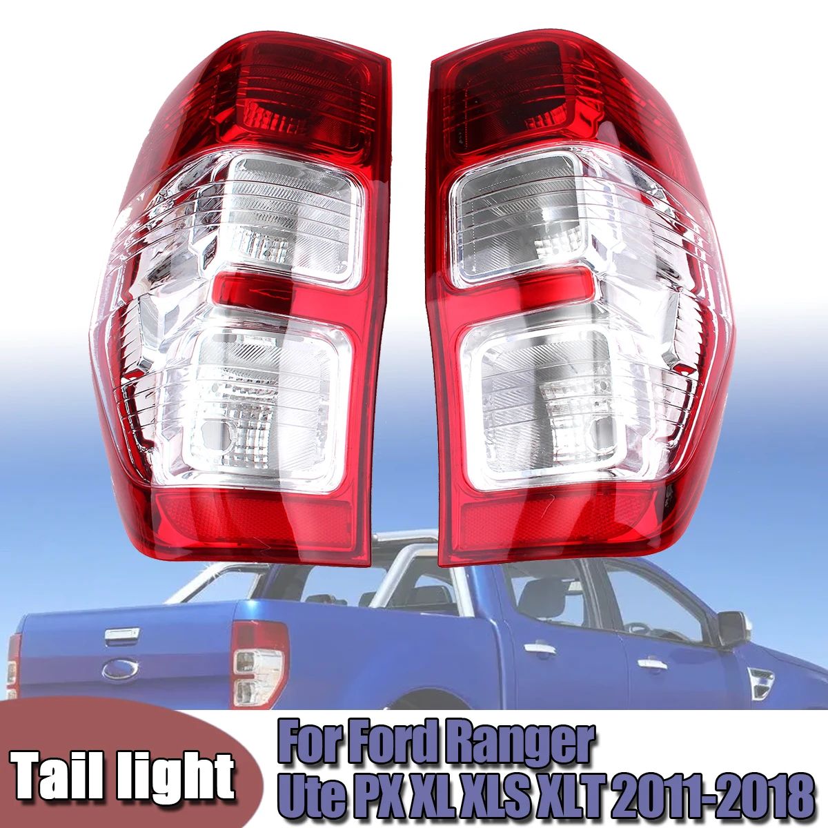 

Rear Tail Light Brake Lamp Car Light Assembly With Or Out Wire Harness for Ford Ranger Ute PX XL XLS XLT 2011-2018 Pickup
