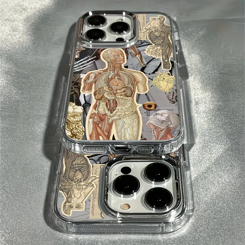 Medical Art Human Anatomy Shockproof Phone Case Cover