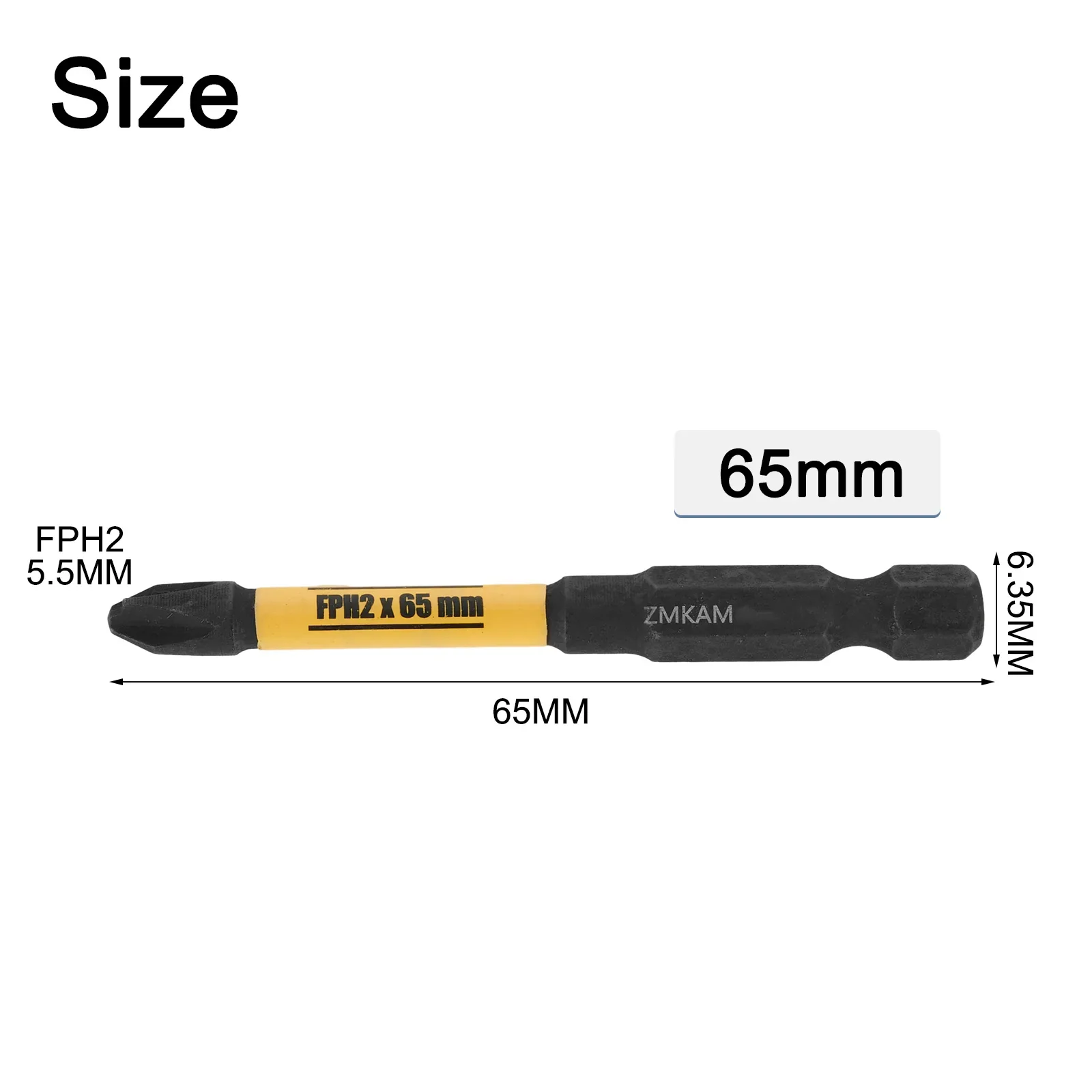 Magnetic Screwdriver Bit FPH1 FPH2 FPH3 Cross Driver Bit 65/110/150mm Anti Non-slip WaterProof Tools 1Pc for Electrician Socket magnetic screwdriver bits magnetic screwdriver bit set screwdriver bit