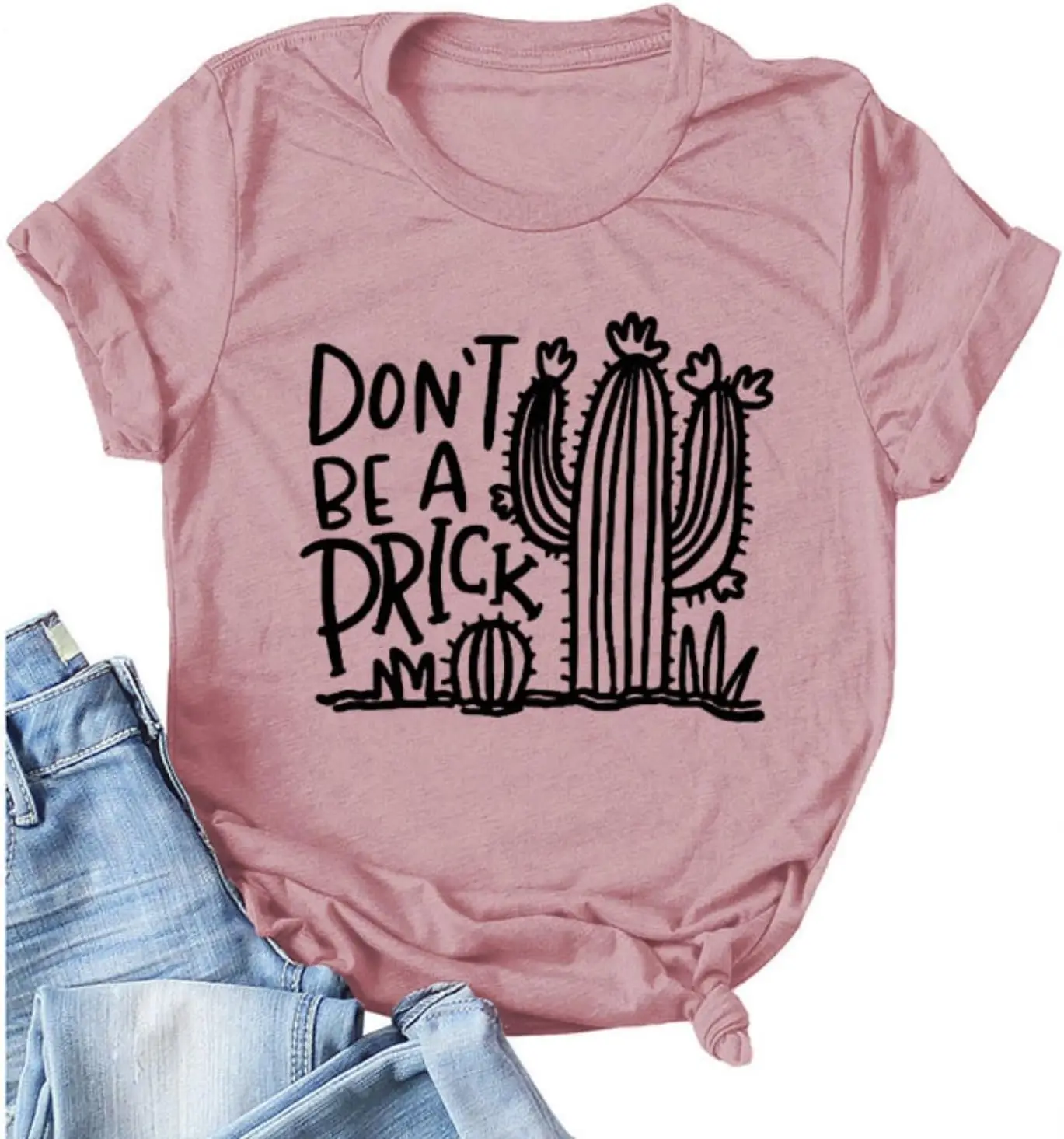 

Женская футболка Don't Be A Prick Cactus Garden