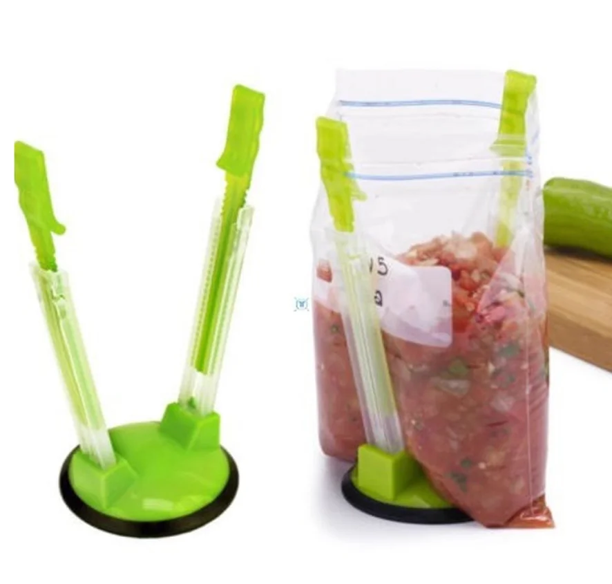 Multi-Purpose Food Storage Bag Holder and Stand