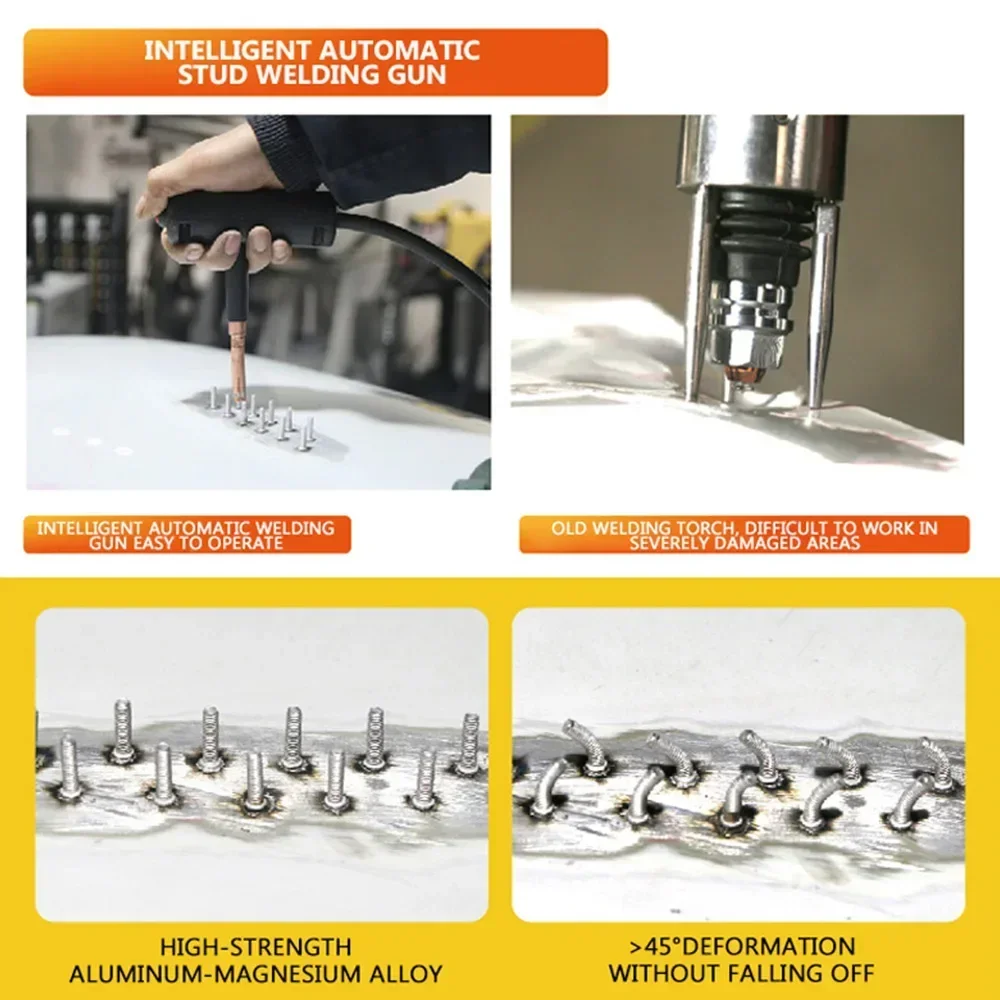 New Car Repair Machine Spot Welding Machine Aluminum Iron Sheet Metal Repair Tool Auto Maintenance Equipment Electric Welder