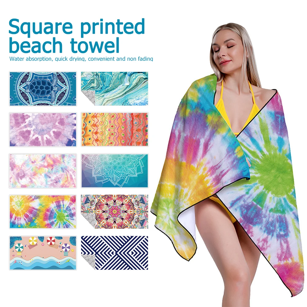 Sports Microfiber Quick Dry Pocket Towel Portable Ultralight Absorbent Large Towel Soft Jogging Gym Beach Swimming Yoga