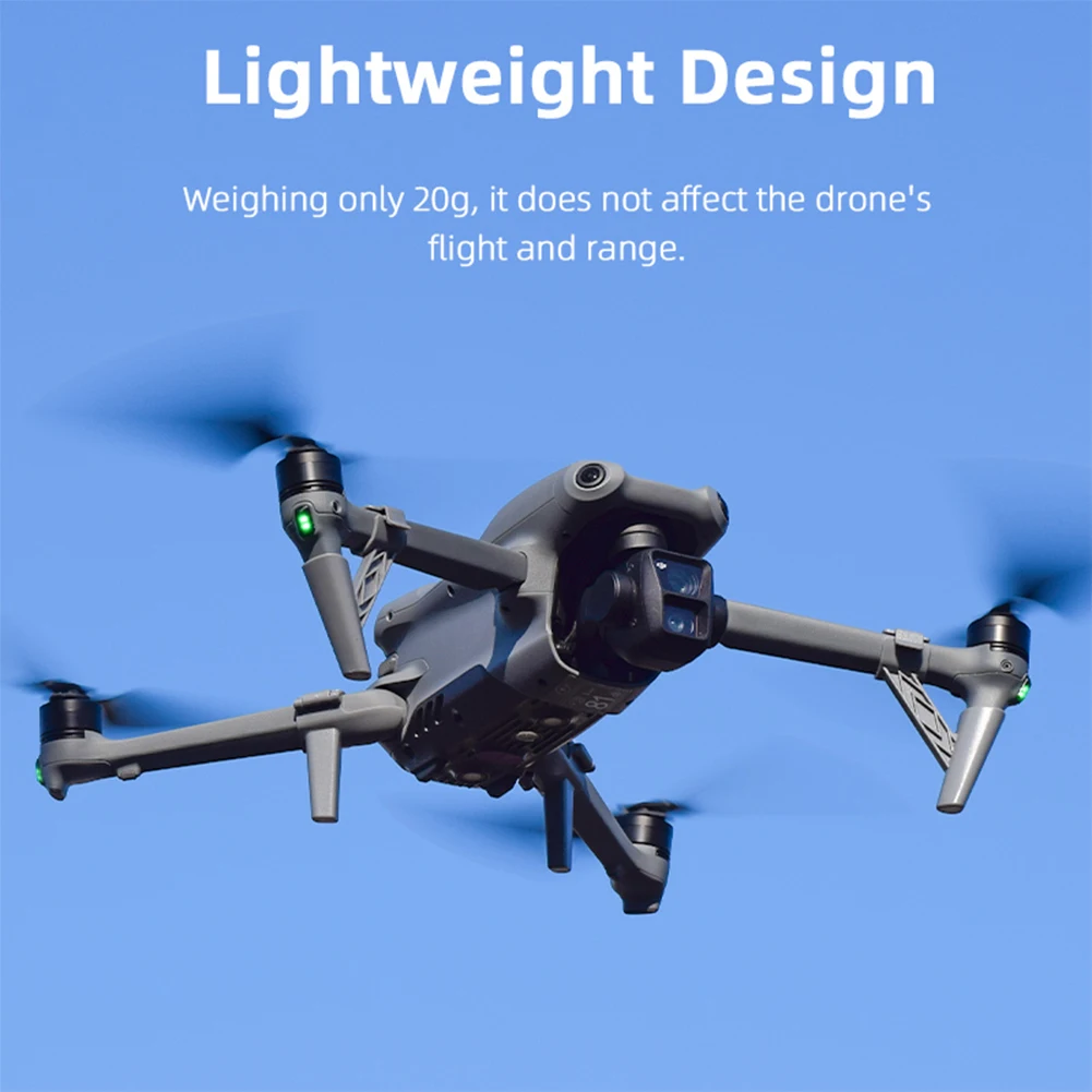 Train d'atterrissage surélevé pour DJI Air 3/Air 3S - Protection et stabilité