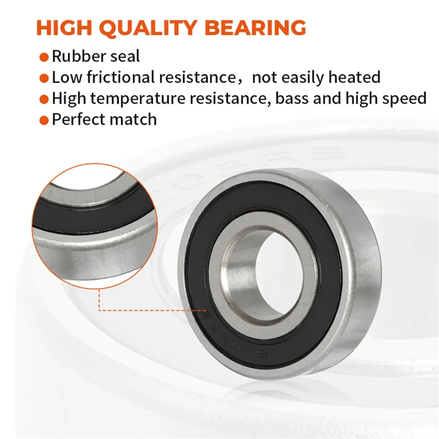 400ex Steering Stem Bearing Steering Stem Bearing & Seals Kit For 1988-1992 Honda TRX300 FourTrax 300 ATV - Complete Lower Set ATV Steering Stem Bearing Kit - Foto 4