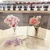 Vases Picture Frame Flower Vase Transparent Creative Modern Art Home Bedroom Living Room Decoration Office Tabletop Ornaments 2