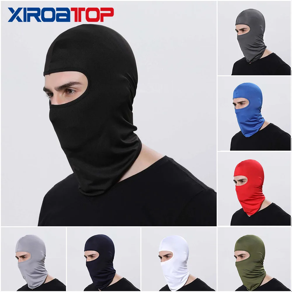 NEW Cycling Cap Quick Dry Headband Head Scarf Running Hat Bandana Ciclismo Wind sunscreen dustproof CS masked Hood Caps