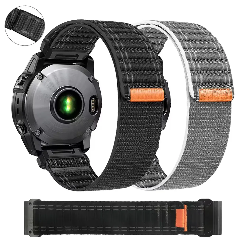 Nylon Velcro Strap 26/22mm - Durable Band Bracelet