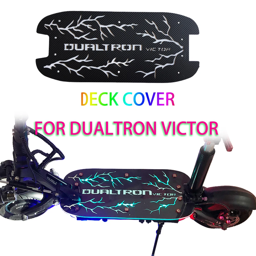 

Customized 3D LED Acrylic Deck Cover For Dualtron Victor Scooter Accessories Pedal Electric Skateboard Protective Cover