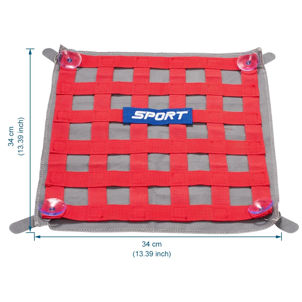 Nylon Racing Car Window Net Sunshade Universal Easy Install Car Window Safety Net Automobile Modified Accessories
