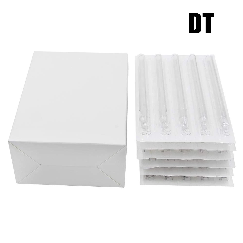 Disposable Plastic Long Tattoo Tips 3/5/7/9/11/14RT Size 50PCS For Supplies