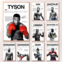 بوسترات لأساطير UFC و الملاكمة | Boxing & UFC Legend Fight Modern Canvas Wall Art