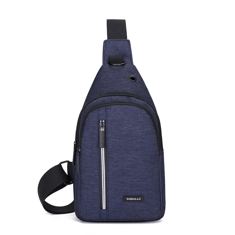 

Men Fashion Multifunction Shoulder Bag Crossbody Bag On Shoulder Travel Sling Bag Pack Messenger Pack Chest Bag For Male