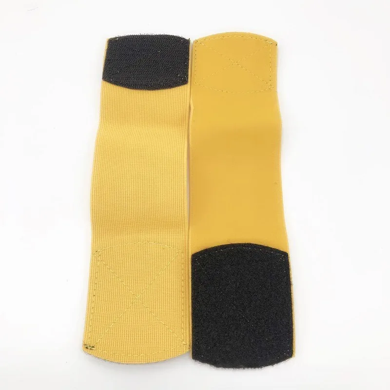 Neue Schienbeinschoner-Fixierbandage: Elastisches Sportbandage-Tape für Fußball-Schienbeinschoner, verhindert Abfallen, verstellbar, 4 Farben erhältlich – Detail 8