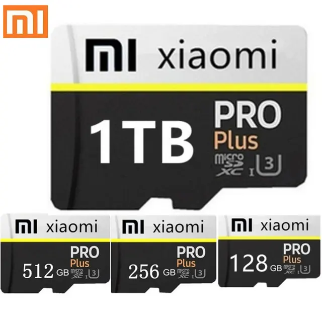 XIAOMI 2023: 1TB-128GB Memory Cards