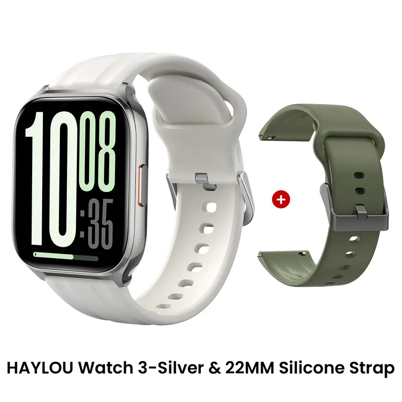 HAYLOU Watch 3 Voice Calling Smartwatch 1.85'' AMOLED Screen 24h Health Monitoring 150+ Sports Modes Smart Watch 1ATM Waterproof - Image 17