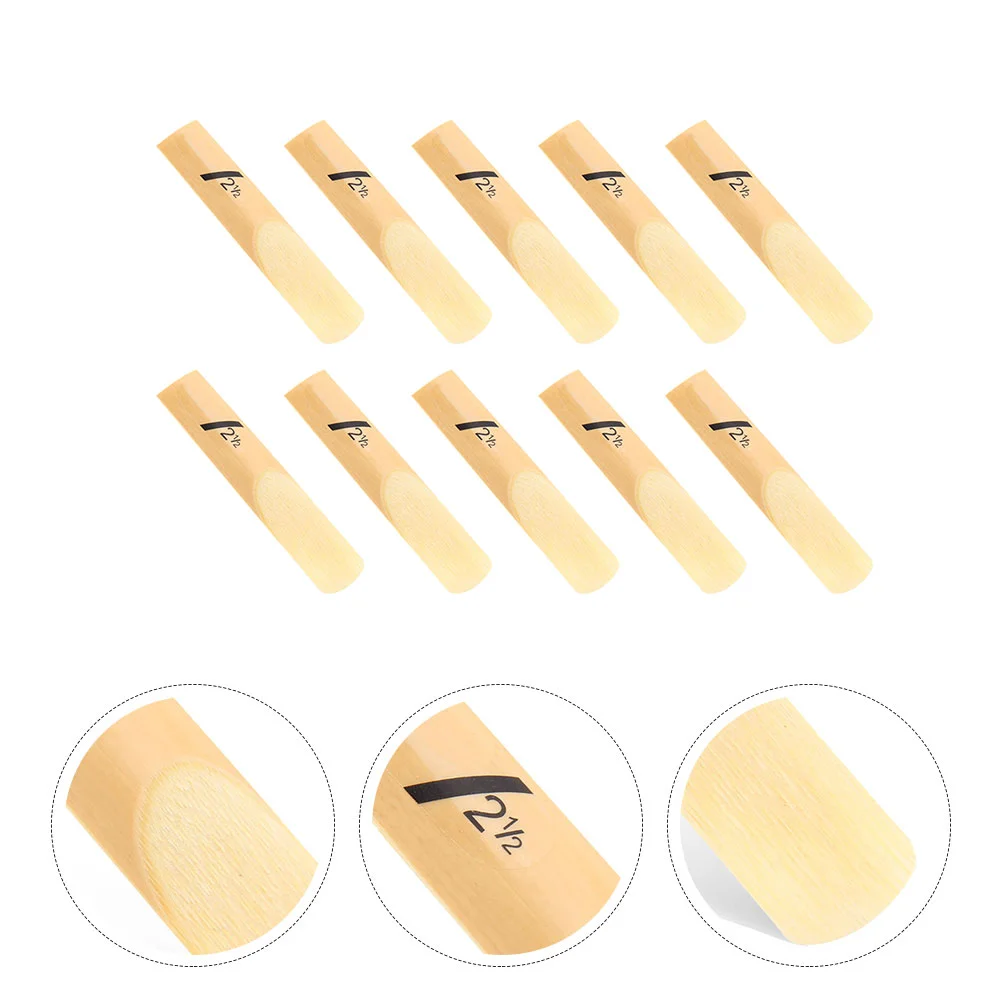 10 Pcs Saxophone Reed Lead Accessory Accessories Alto High Clarinet Cleaning Kit