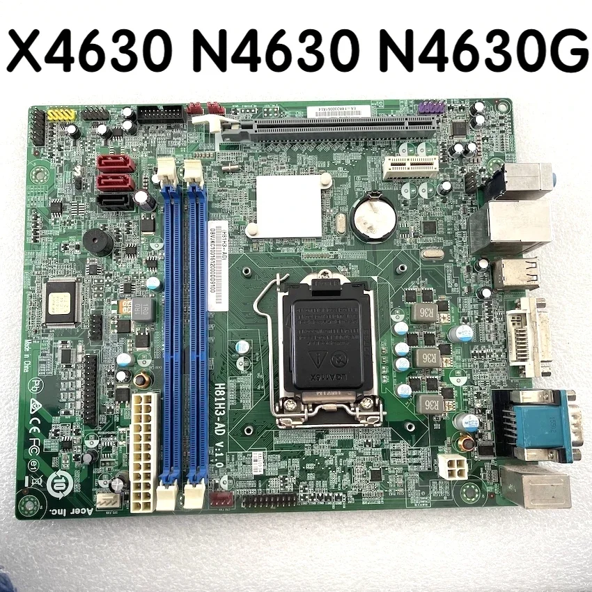 For Acer X4630 N4630 N4630G X2630G Motherboard H81H3-AD Mainboard 100%Tested Fully Work 4 For Acer X4630 N4630 N4630G X2630G Motherboard H81H3-AD Mainboard 100%Tested Fully Work - Image 2