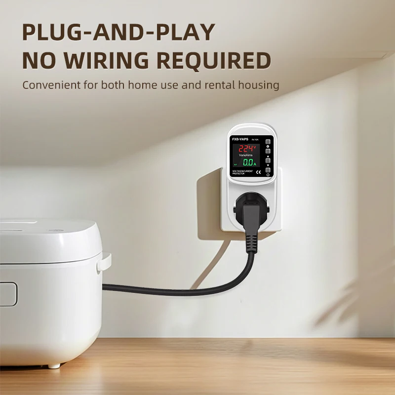 Universal Adjustable Voltage Protection Socket