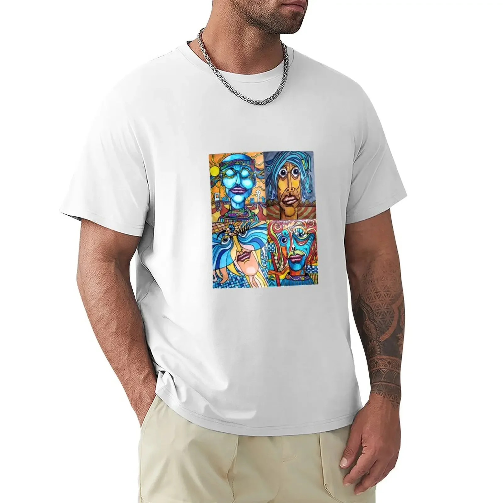 

Bluz Collective T-Shirt shirts graphic tees for a boy Men's t-shirt funnys plus sizes mens graphic t-shirts pack