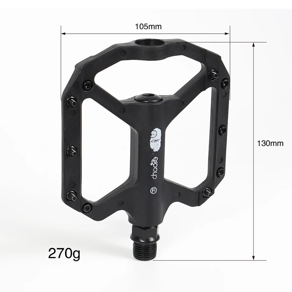 Pedali Bici Pieghevoli Universali - 9/16", Antiscivolo, Alluminio, Con Strisce Riflettenti - Foto 3