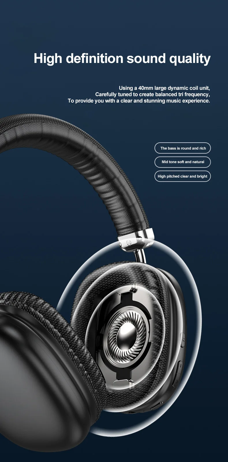 2024 Air Max Bluetooth 5.3 Earphone Over ear Headphone Wireless Headset Pods Pro Max Headphone for Apple Iphone tws dluetooth