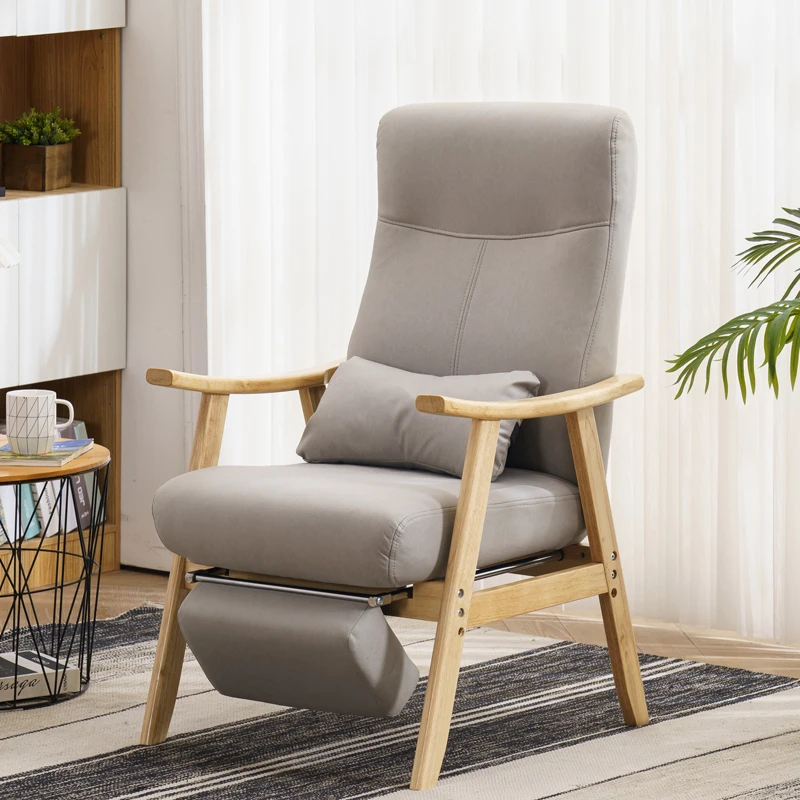 

Arm Sofa Living Room Chairs Lounge Designer Single Wood Living Room Chairs Modern Relax Woonkamer Stoelen Home Furniture D