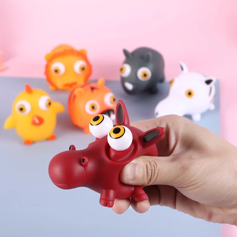 1pc Sensorischen Zappeln Squeeze Tier Spielzeug Druck Angst Stress 