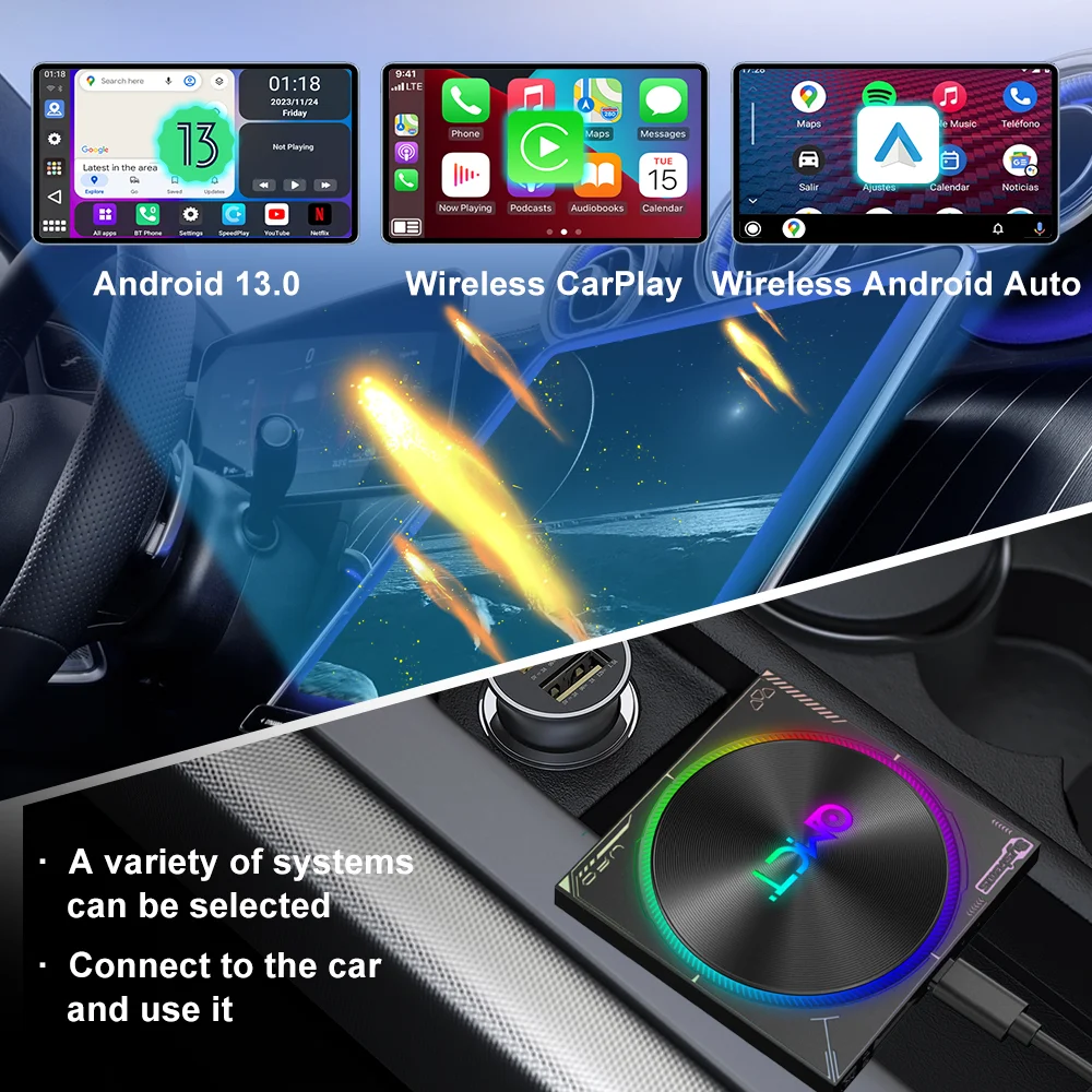 UPOSBOS ī÷ Ai ڽ, ȵ̵ 13 ֺ ,  ȵ̵  QCM6225,   ƿ Ϲ MG VW, 8GB + 128GB, 4G Lte