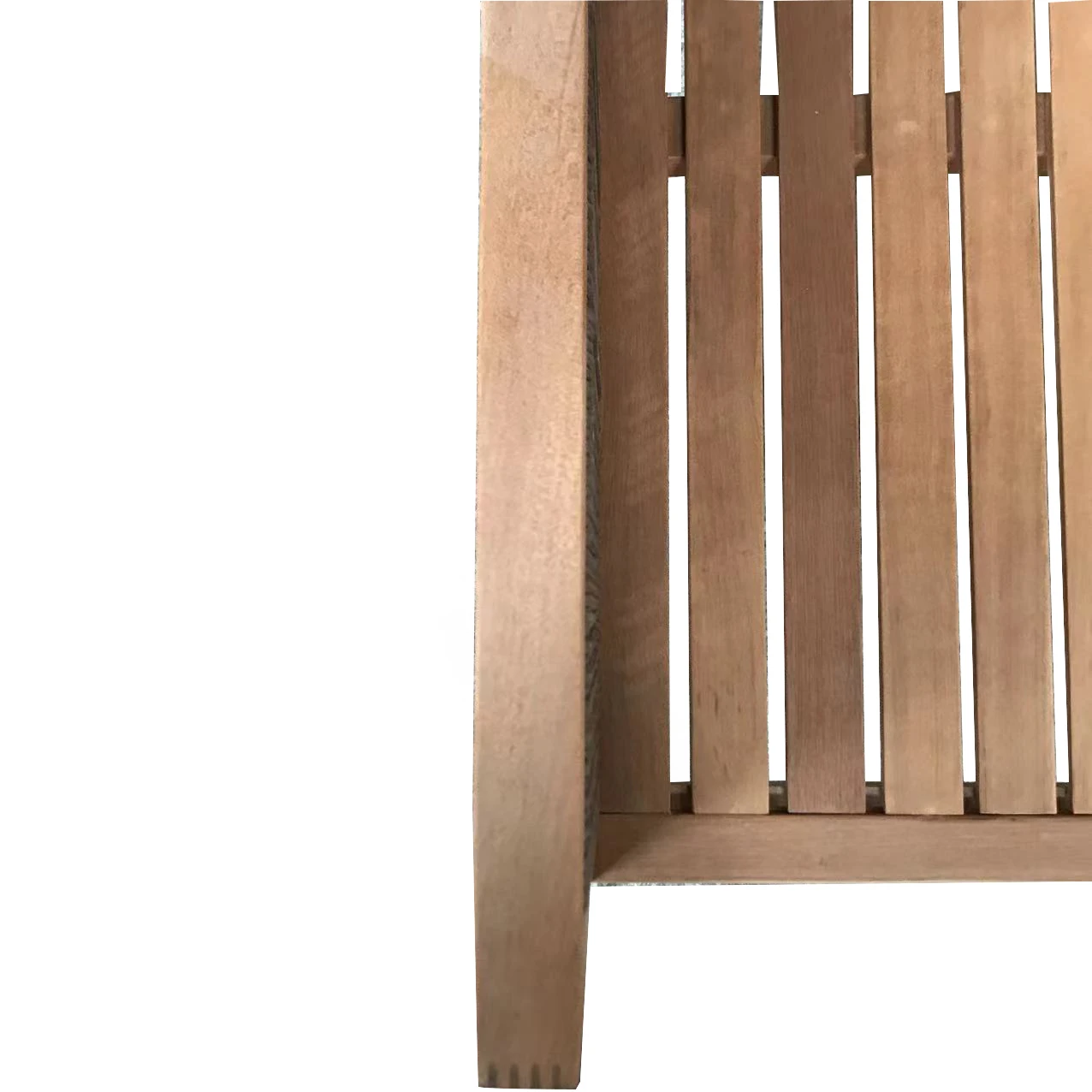 Outdoor Leisure Rattan Courtyard Solid Wood Sunscreen Garden Single Sofa