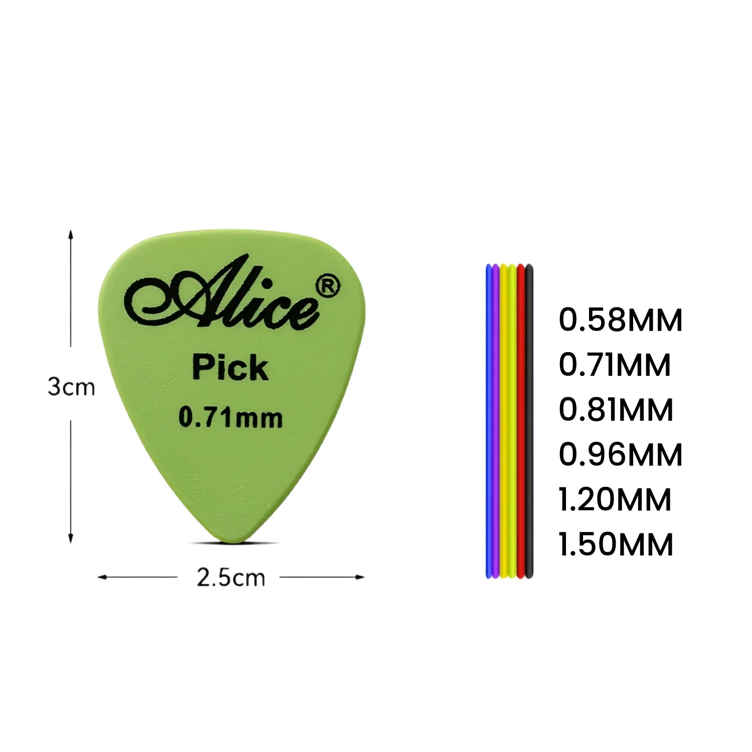Multicolor Guitar Picks 24/50Pieces ABS Premium Plastic Guitar Picks for Acoustic Electric Guitars Bass Or Ukulele guitar picks