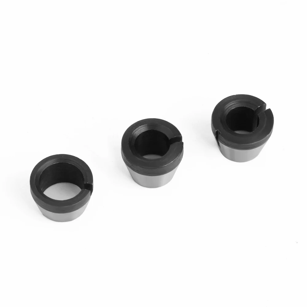 LAVIE 1PC 3Pcs Set Spannzange 6mm 6,35mm 8mm Spannzangen Chuck Gravur Trimmen Maschine Elektrische Router fräser Zubehör – Detail 9