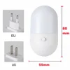 Bedside Lamp Night light EU US Plug LED Night Light AC220V Bedroom Lamp Gift for Children Cute Night Lamp For Corridor WC 5