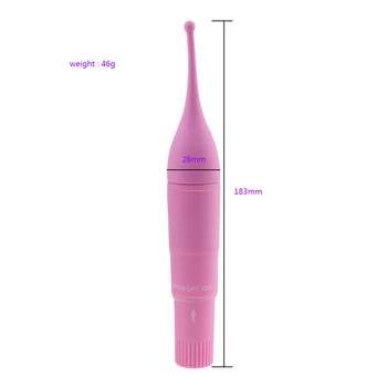 Female G-spot clitoral stimulator nipple massager sex vibrator adult sex toy orgasm vibrator women magic wand 4