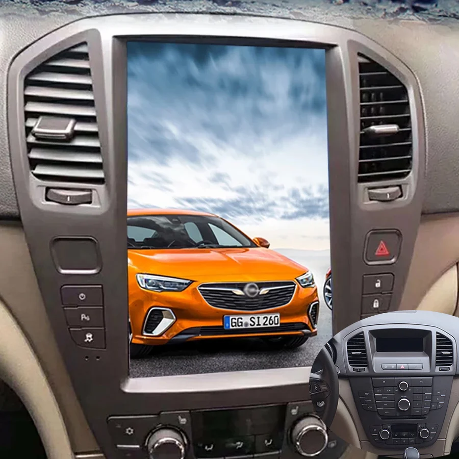 

12.8" Android Car Radio Multimedia Navigatio Video Player For Opel insignia 2008-2013 Tesla style Vertical Screen Stereo 2 din