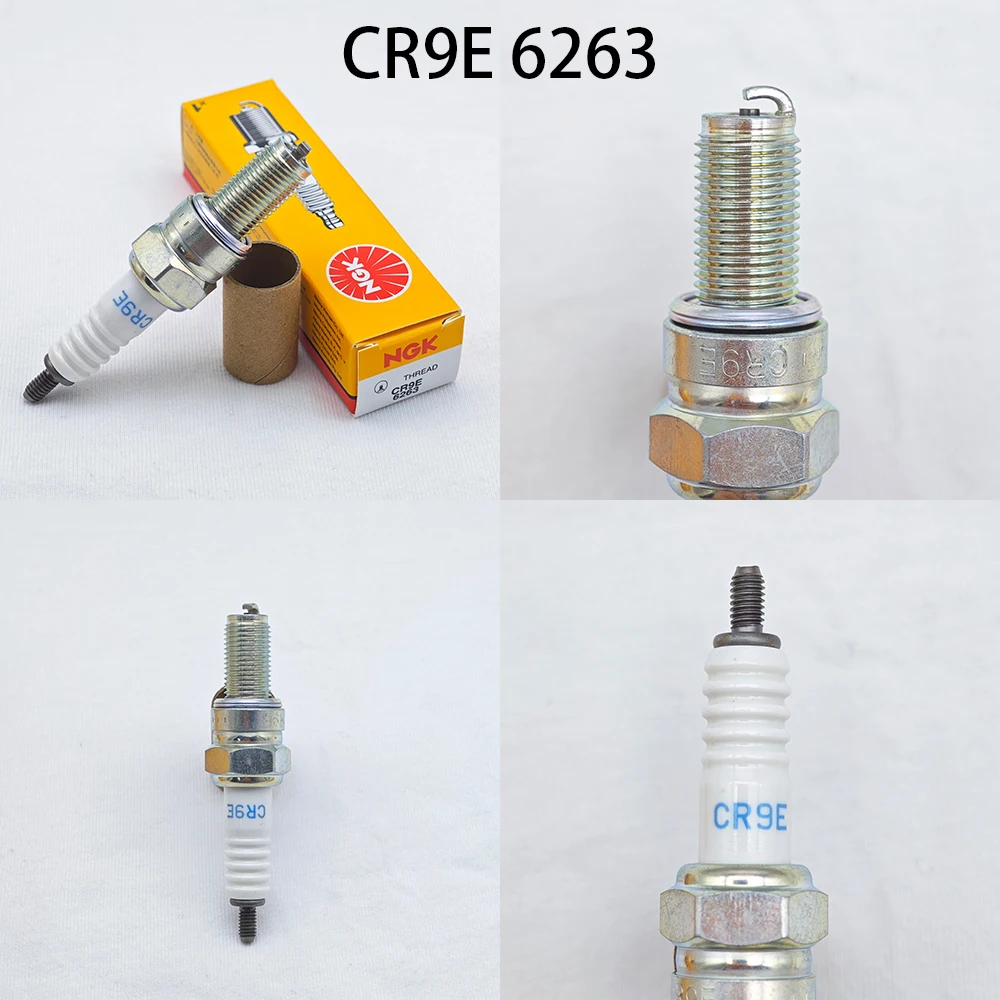 Motorcycle NGK Spark Plug CR6E CR7E CR8E CR9E 1pcs For CB400 GW250 Hornet FZR XJR Bandit ZRX spark plug