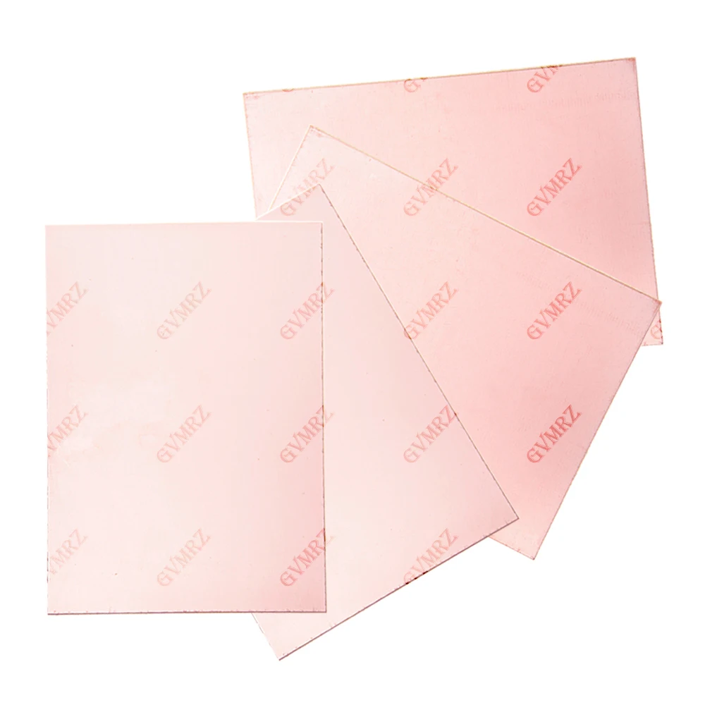 7x10CM/10x15CM DIY 전자 프로젝트용 FR4 라미네이트 단면 구리 도금 PCB 보드 시트