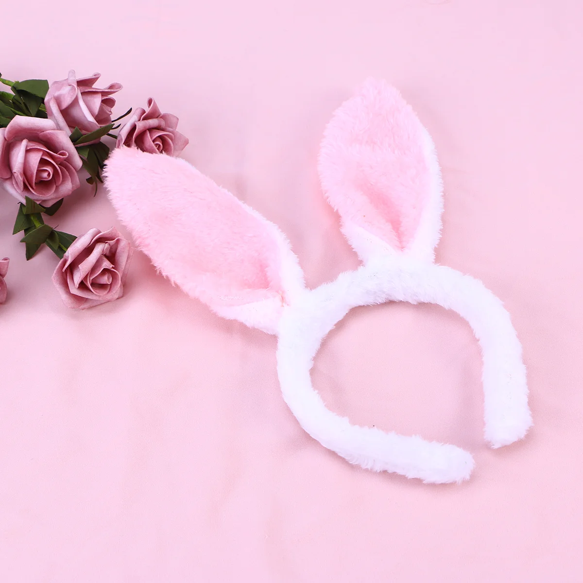 

Children Ear Animal Headbands Cartoon Gray Donkey Ears Shape Cute Plush Hair Clasp Hair Loop Animal Props For Party Performance