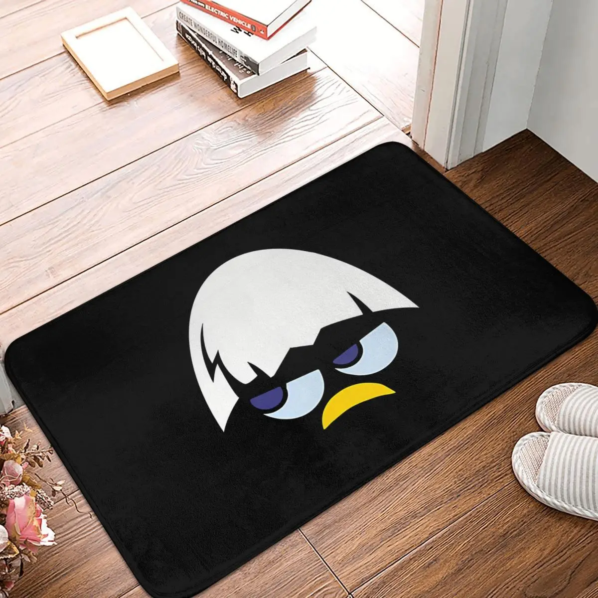 Calimero Cute Egg Chicken Bath Mat Sfortunato Bird Black Chicken It'S An Injustic Zerbino Tappeto Tappeto Esterno Decorazione Della Casa