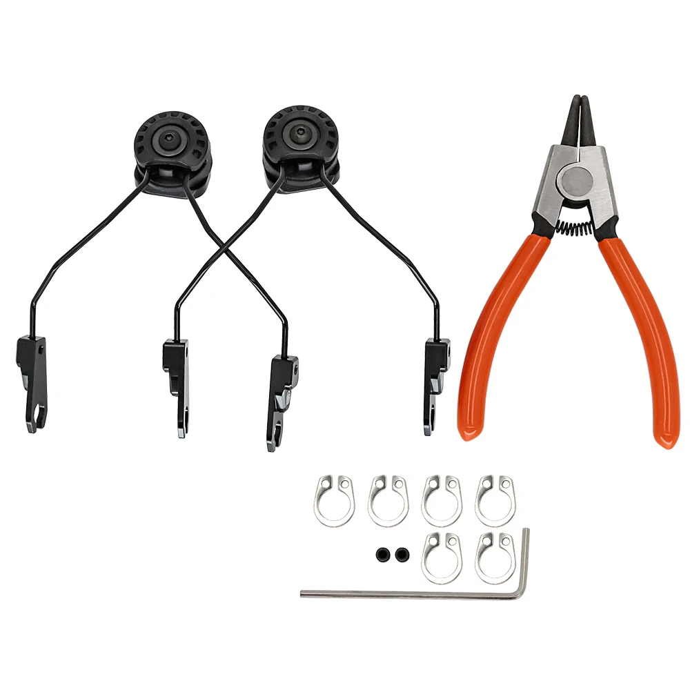 MSASORDIN Tactical Headset Bracket ARC Rail Adapter, Sordin Helmet Headphone Accessories