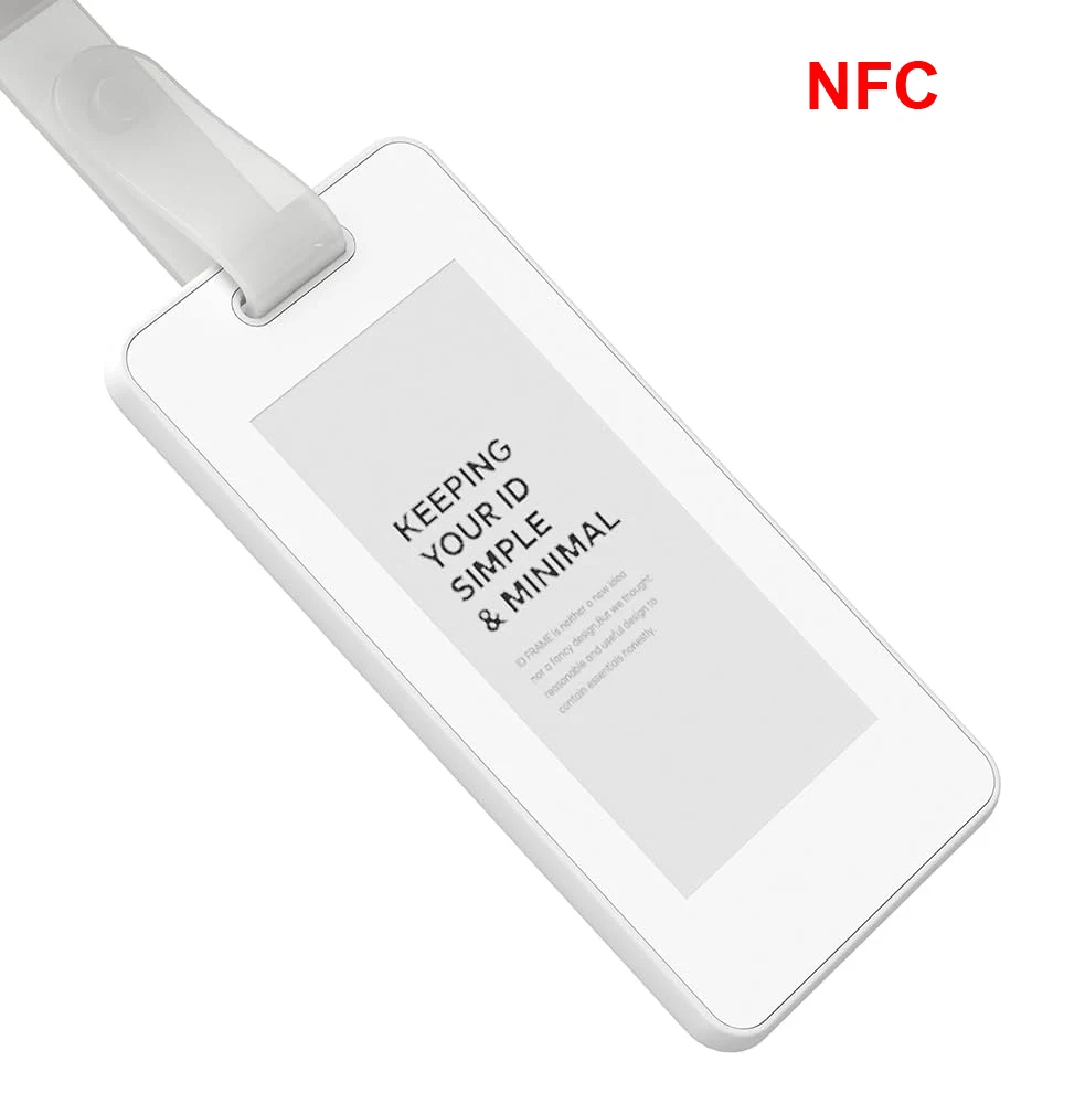 

3.7 smart employee badge No Battery Student Digital Identity Card Smart Access Control Members Card NFC Labels Hospital ID Card