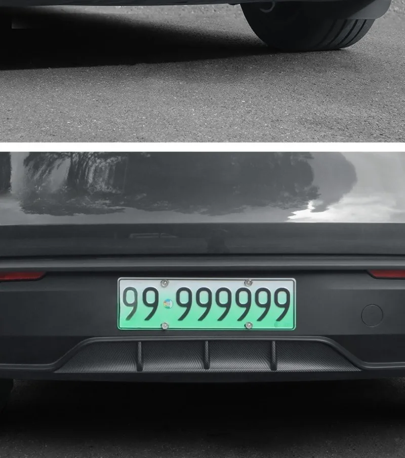 For Tesla Model Y Juniper/Launch 2025 Rear Bumper Spoiler Rear Lip Surround Rear