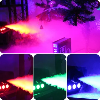 LED 500W Air Column Smoke Machine With Wireless Remote Control Stage Fog Machine Fogger Stage Smoke Ejector For Party Dj Disco 2