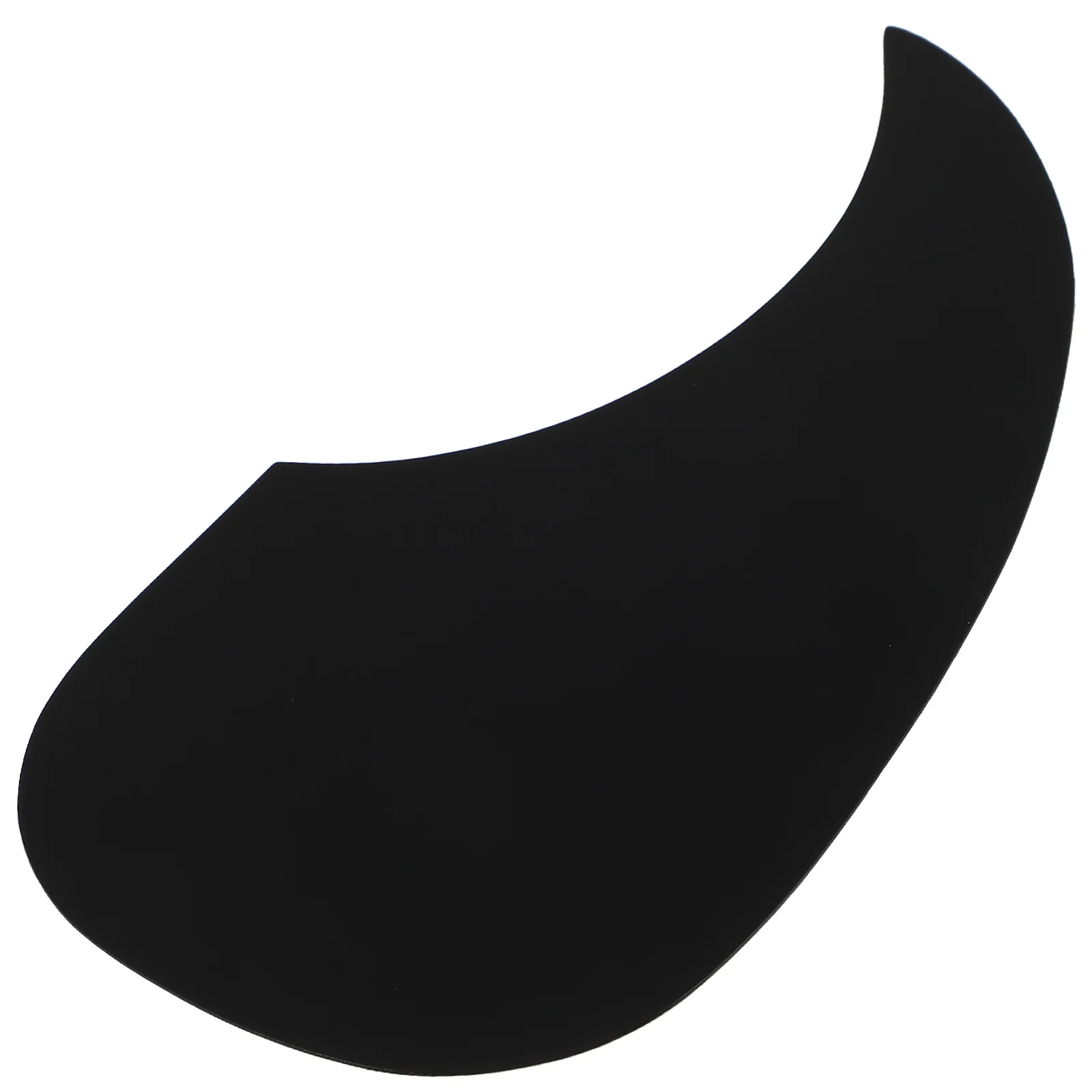 Waterdrop Style Acoustic Guitar Self Adhesive Pickguard Pick Guard in Black Color for Guitar Surface Protection guitar pickguard