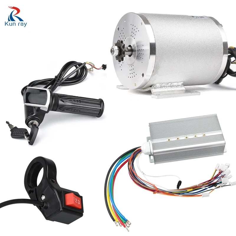 Electric Scooter Motor 2000w 3000w Ebike Conversion Kit 48V/72V BLDC  Brushless Motor Controller Throttle|Electric Bicycle Motor| - AliExpress
