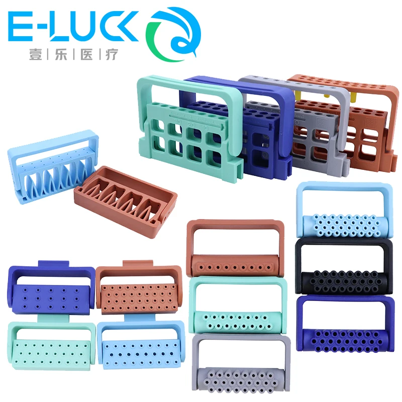 Dental Burs Holder Dentistry Bur Drill Sterilization Disinfection Holder Dentist Endo File