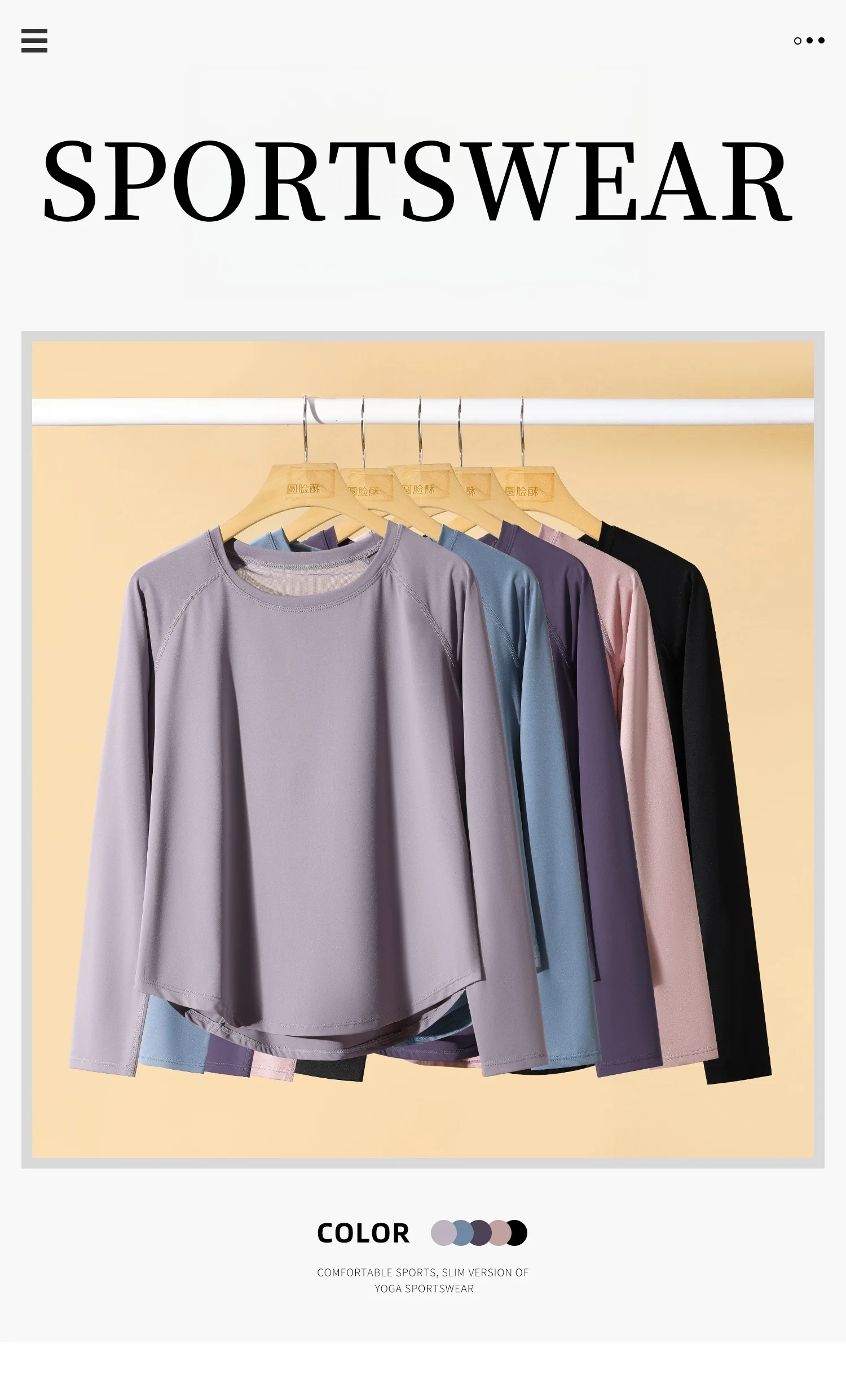 Women's Yoga Top – Long Sleeve Quick Dry Sportswear | Breathable, Flexible Workout Tee