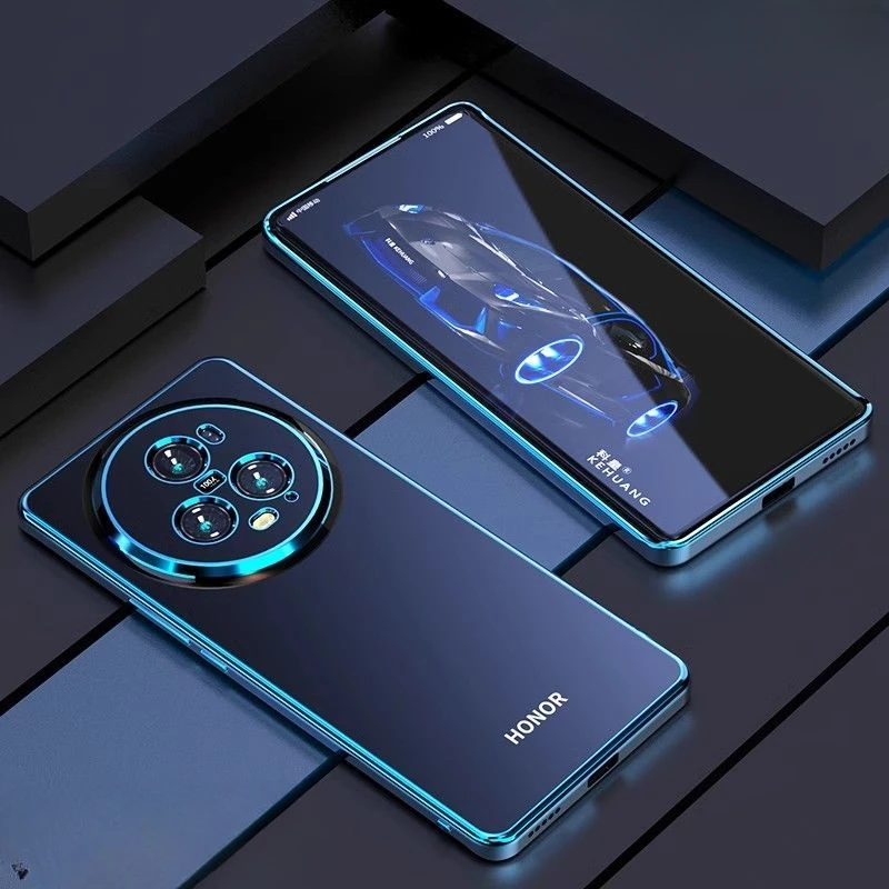 For Honor Magic6 Pro Electroplating Silicone Soft Phone Case with Lens Protection