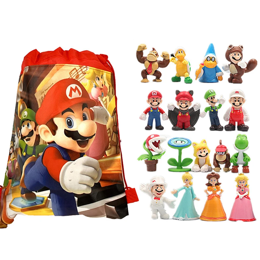 Super Mario Figures Bowser Anime Figure Mario Bros Figures Bowser